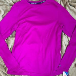 NWT Size Large Purple Champion Long Sleeve Shirt